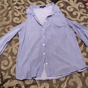 Cold shoulder blouse!